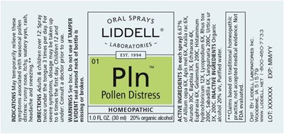 Pollen Distress Lbl (Lidl0043 Pollen Distress Lblcpy 2 26 25)